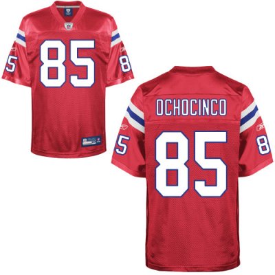 Jerseys Factory Cheap Patriots #85 Chad Ochocinco Red Alternate