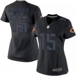 Jerseys Factory Cheap Nike Bears #15 Brandon Marshall Black Impa