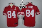 Jerseys Factory Cheap Nike 49ers #84 Randy Moss Red Team Color Y