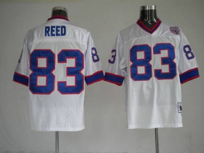 Jerseys Factory Cheap Mitchell & Ness Bills #83 Andre Reed White