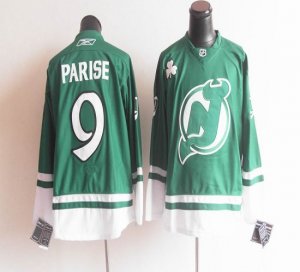 Jerseys Factory Cheap Devils St Patty's Day #9 Zach Parise Green