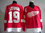 Jerseys Factory Cheap Red Wings #19 Steve Yzerman Embroidered Re