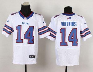 Jerseys Factory Cheap Nike Bills #14 Sammy Watkins White Men's S