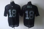 Jerseys Factory Cheap Sideline Black United Seahawks #18 Sidney