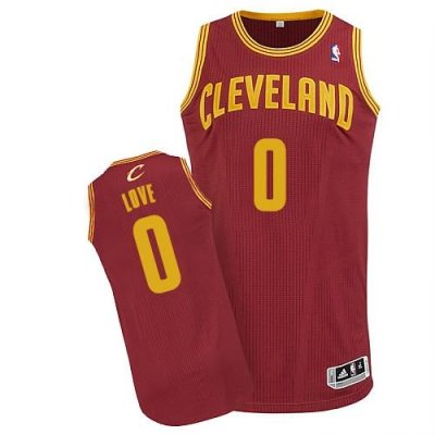 Jerseys Factory Cheap Revolution 30 Cavaliers #0 Kevin Love Red