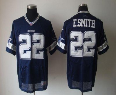 Jerseys Factory Cheap Nike Cowboys #22 Emmitt Smith Navy Blue Te