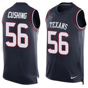 Jerseys Factory Cheap Nike Texans #56 Brian Cushing Navy Blue Te