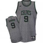 Jerseys Factory Cheap Celtics #9 Rajon Rondo Grey Static Fashion