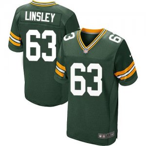 Jerseys Factory Cheap Nike Packers #63 Corey Linsley Green Team