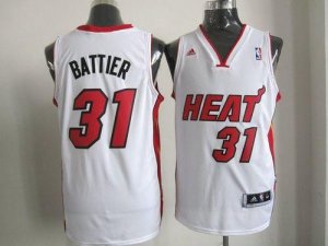Jerseys Factory Cheap Revolution 30 Heat #31 Shane Battier White