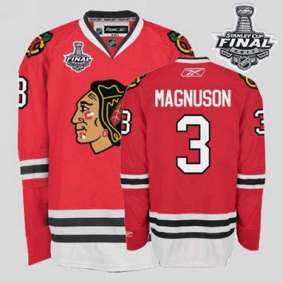Jerseys Factory Cheap Blackhawks #3 Keith Magnuson Embroidered R
