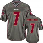 Jerseys Factory Cheap Nike 49ers #7 Colin Kaepernick Grey Men's