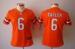 Jerseys Factory Cheap Nike Bears #6 Jay Cutler Orange Alternate