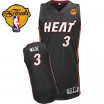 Jerseys Factory Cheap Heat Finals Patch #3 Dwyane Wade Revolutio