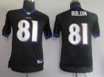 Jerseys Factory Cheap Ravens #81 Anquan Boldin Black Embroidered