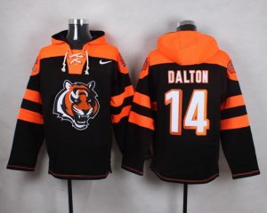 Jerseys Factory Cheap Nike Bengals #14 Andy Dalton Black Player