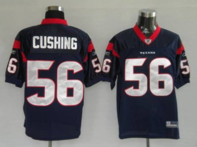 Jerseys Factory Cheap Texans Brian Cushing #56 Blue Stitched NFL