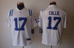 Jerseys Factory Cheap Nike Colts #17 Austin Collie White Men's E