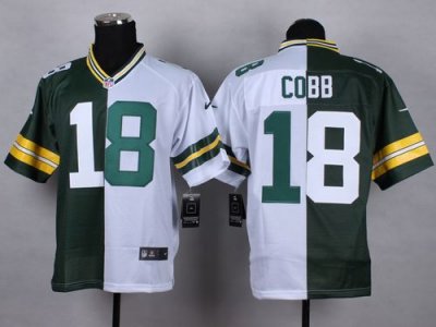 Jerseys Factory Cheap Nike Packers #18 Randall Cobb Green/White
