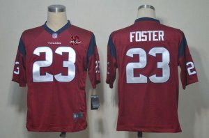 Jerseys Factory Cheap Nike Texans #23 Arian Foster Red Alternate