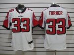 Jerseys Factory Cheap Nike Falcons #33 Michael Turner White Men'
