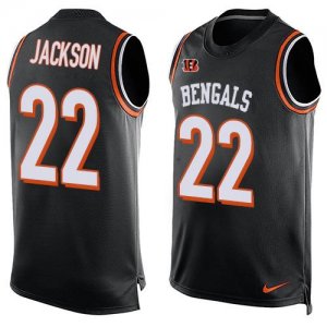 Jerseys Factory Cheap Nike Bengals #22 William Jackson Black Tea