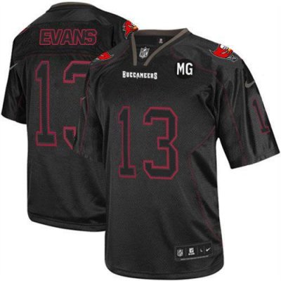 Jerseys Factory Cheap Nike Buccaneers #13 Mike Evans Lights Out