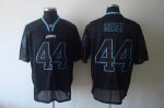 Jerseys Factory Cheap Lions #44 Jahvid Best Lights Out Black Sti