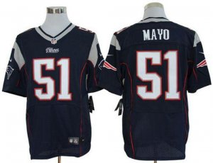 Jerseys Factory Cheap Nike Patriots #51 Jerod Mayo Navy Blue Tea