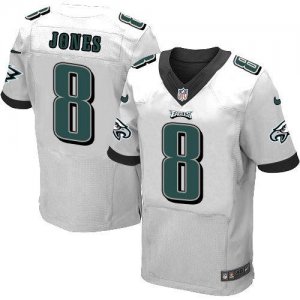 Jerseys Factory Cheap Nike Eagles #8 Donnie Jones White Men's St