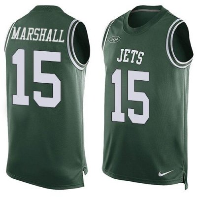 Jerseys Factory Cheap Nike Jets #15 Brandon Marshall Green Team
