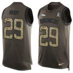 Jerseys Factory Cheap Nike Broncos #29 Bradley Roby Green Men's