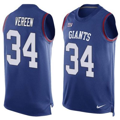 Jerseys Factory Cheap Nike Giants #34 Shane Vereen Royal Blue Te