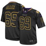 Jerseys Factory Cheap Nike Vikings #69 Jared Allen Lights Out Bl