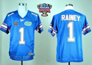 Jerseys Factory Cheap Gators #1 Chris Rainey Blue Allstate Sugar