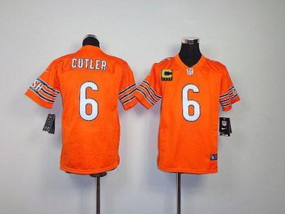 Jerseys Factory Cheap Nike Bears #6 Jay Cutler Orange Alternate