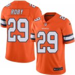 Jerseys Factory Cheap Nike Broncos #29 Bradley Roby Orange Men's