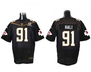 Jerseys Factory Cheap Nike Chiefs #91 Tamba Hali Black 2016 Pro