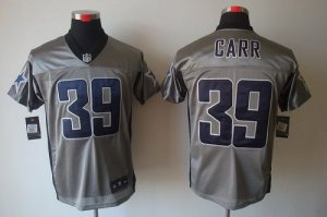 Jerseys Factory Cheap Nike Cowboys #39 Brandon Carr Grey Shadow