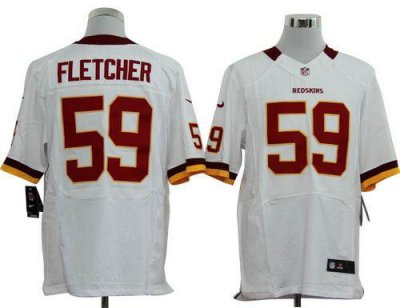 Jerseys Factory Cheap Nike Redskins #59 London Fletcher White Me