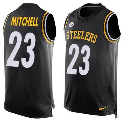 Jerseys Factory Cheap Nike Steelers #23 Mike Mitchell Black Team
