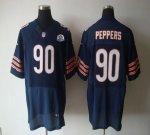 Jerseys Factory Cheap Nike Bears #90 Julius Peppers Navy Blue Te