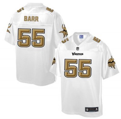 Jerseys Factory Cheap Nike Vikings #55 Anthony Barr White Men's