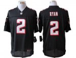 Jerseys Factory Cheap Nike Falcons #2 Matt Ryan Black Alternate