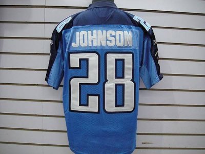 Jerseys Factory Cheap Titans #28 Chris Johnson Stitched Baby Blu