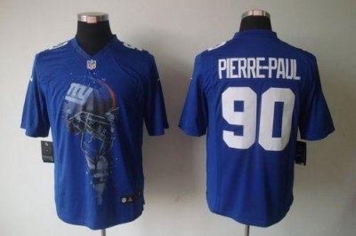 Jerseys Factory Cheap Nike Giants #90 Jason Pierre-Paul Royal Bl