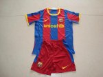 Jerseys Factory Cheap Barcelona Blank Blue Red Strip Home Kid So