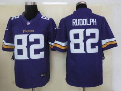 Jerseys Factory Cheap Nike Vikings #82 Kyle Rudolph Purple Team