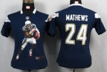 Jerseys Factory Cheap Nike Chargers #24 Ryan Mathews Navy Blue T