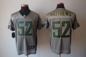 Jerseys Factory Cheap Nike Packers #52 Clay Matthews Grey Shadow